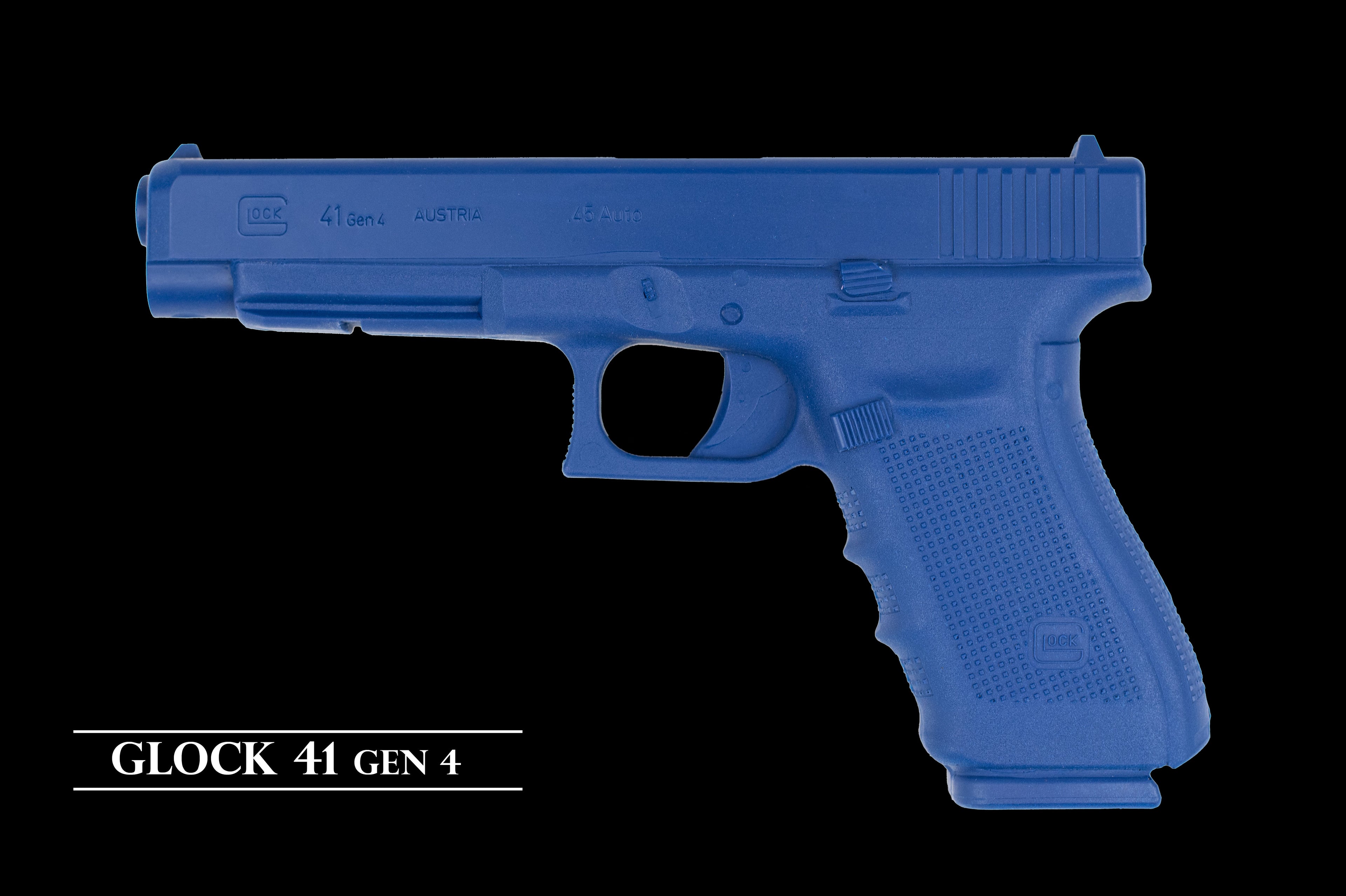 Blue Training Guns By Rings GLOCK 41 Generation 4