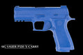 Blue Training Guns By Rings SIG P320 X-Carry 3.9