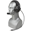 TCI Liberator IV Advanced Single Comm Headset Only with Hearing Protection