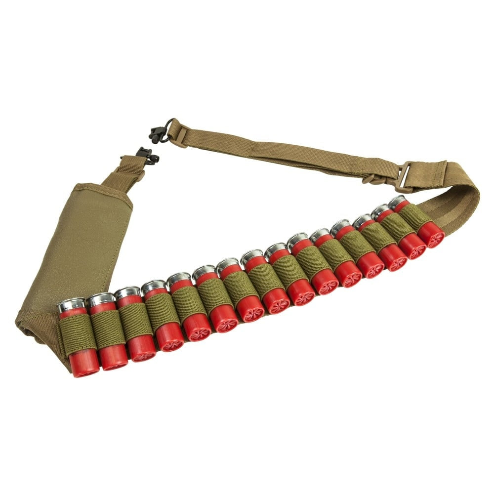 NcSTAR Shotgun Bandolier Sling w/Sling Swivel Hardware