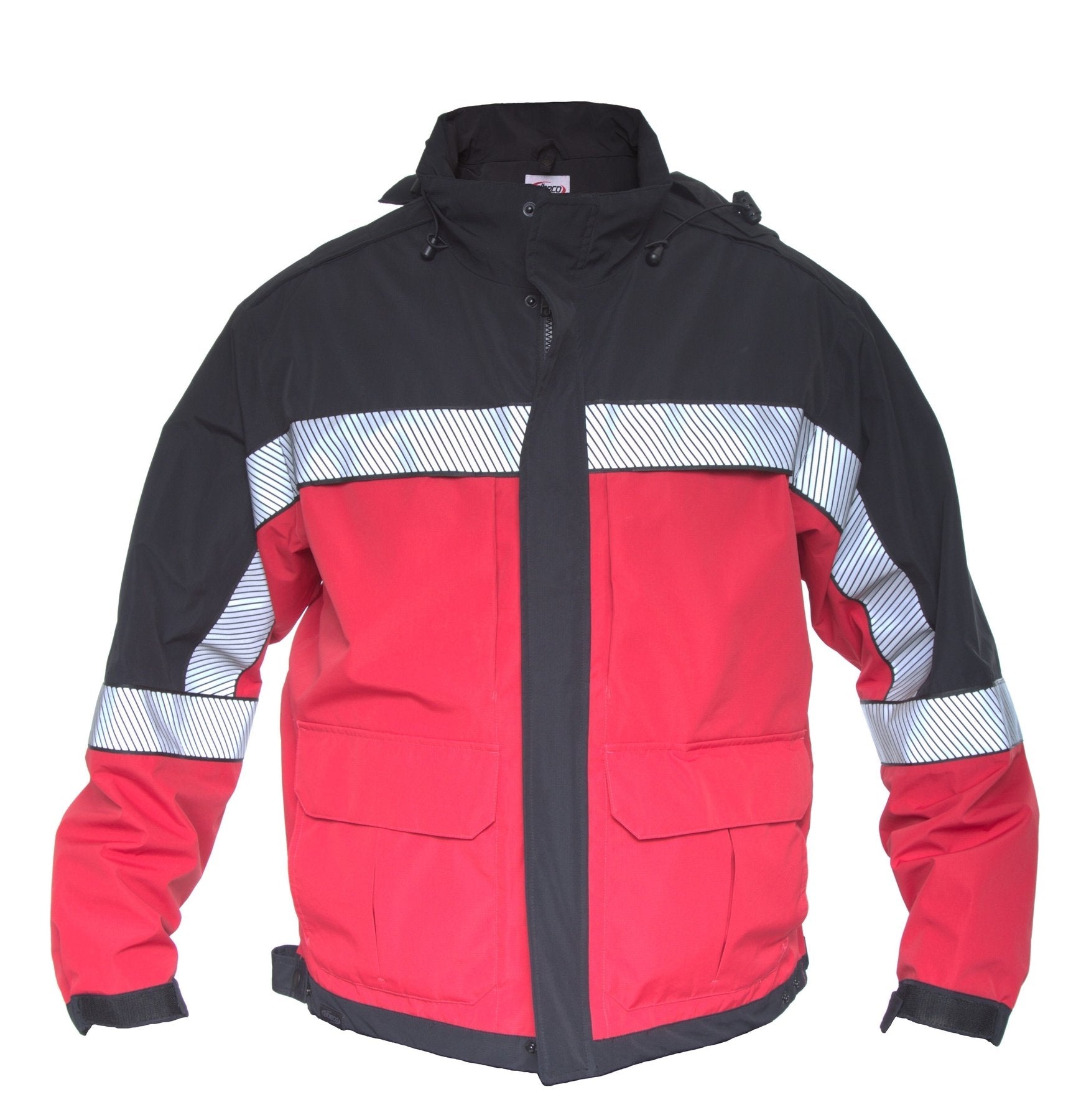 Elbeco Shield Color Block Duty Jacket-Red/Navy