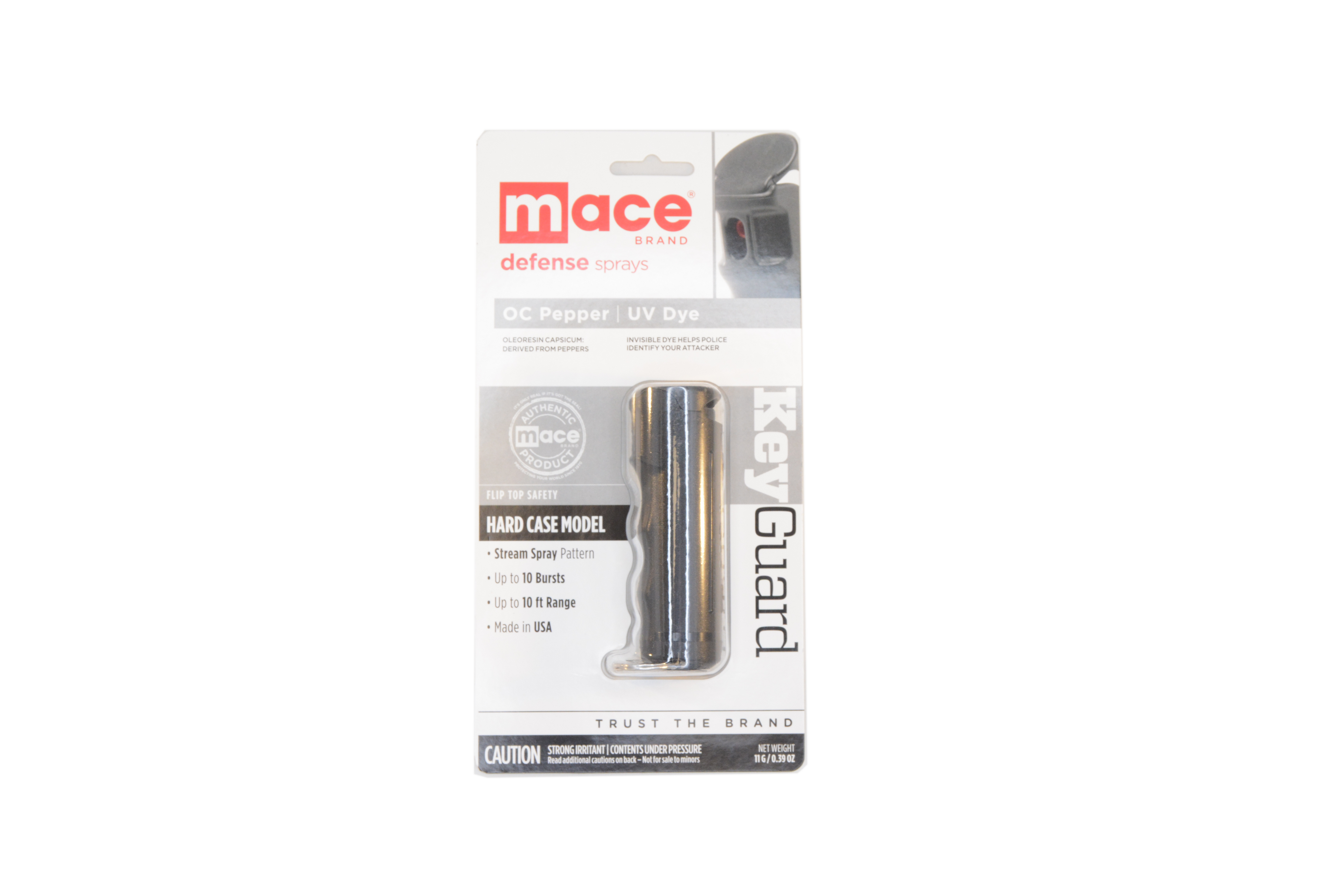 MACE Key Case Pepper Spray w/ Key Ring