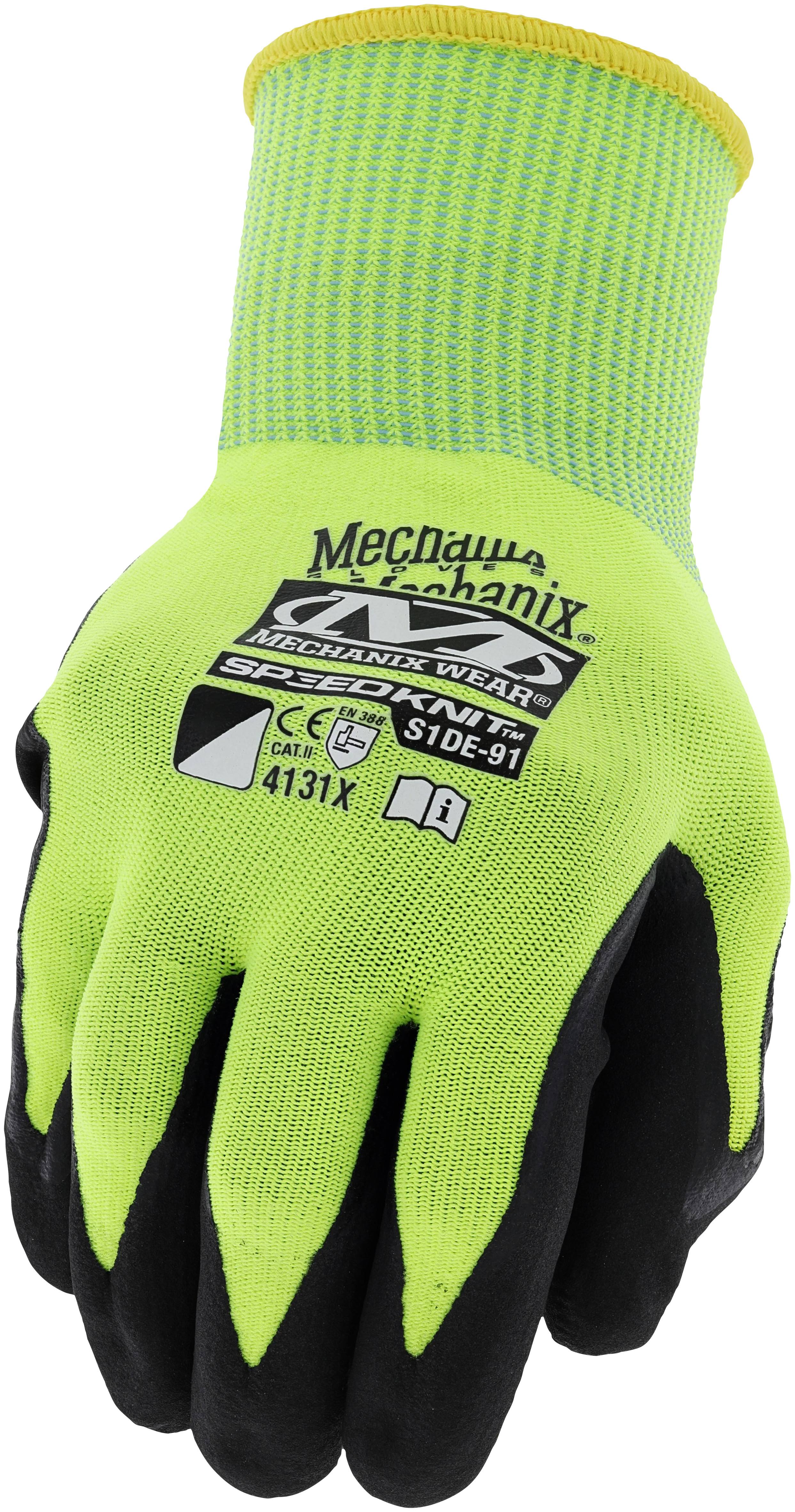 Mechanix Wear SpeedKnit Hi-Viz Yellow SM/MD