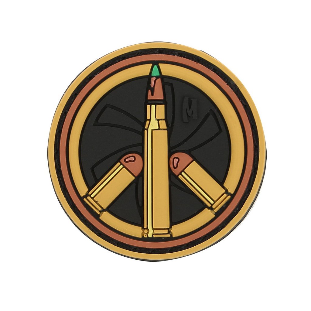 Maxpedition Peace Bullet Morale Patch (Arid)