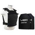 NcSTAR Fast Plate Carrier w/11''X14'' Level III+ PE STR's Cut 2X Hard Balllistic Plates