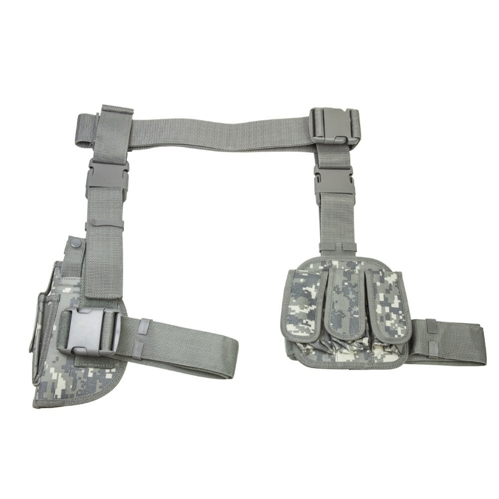 NcSTAR Drop Leg Holster & Mag Pouch X4