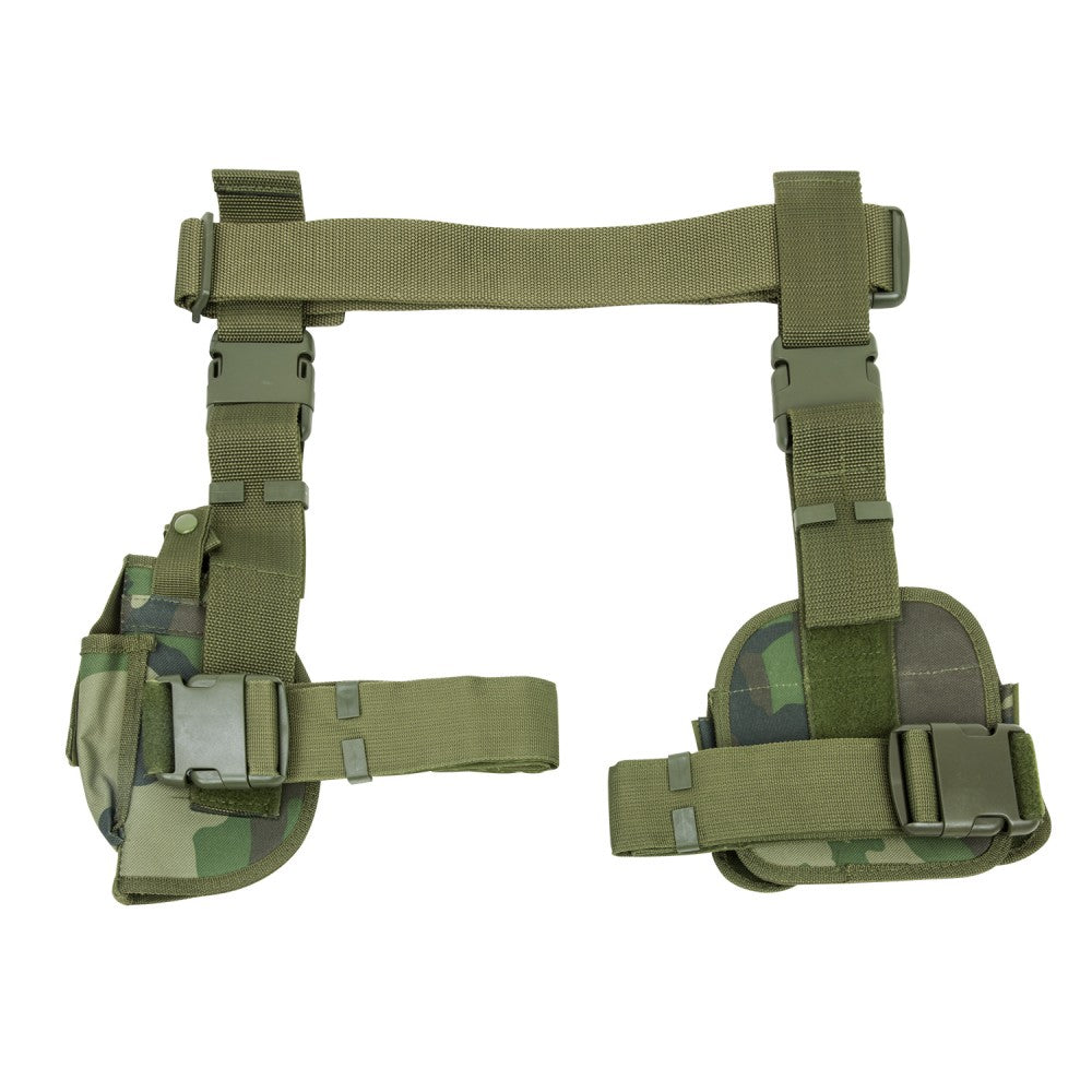 NcSTAR Drop Leg Holster & Mag Pouch X4