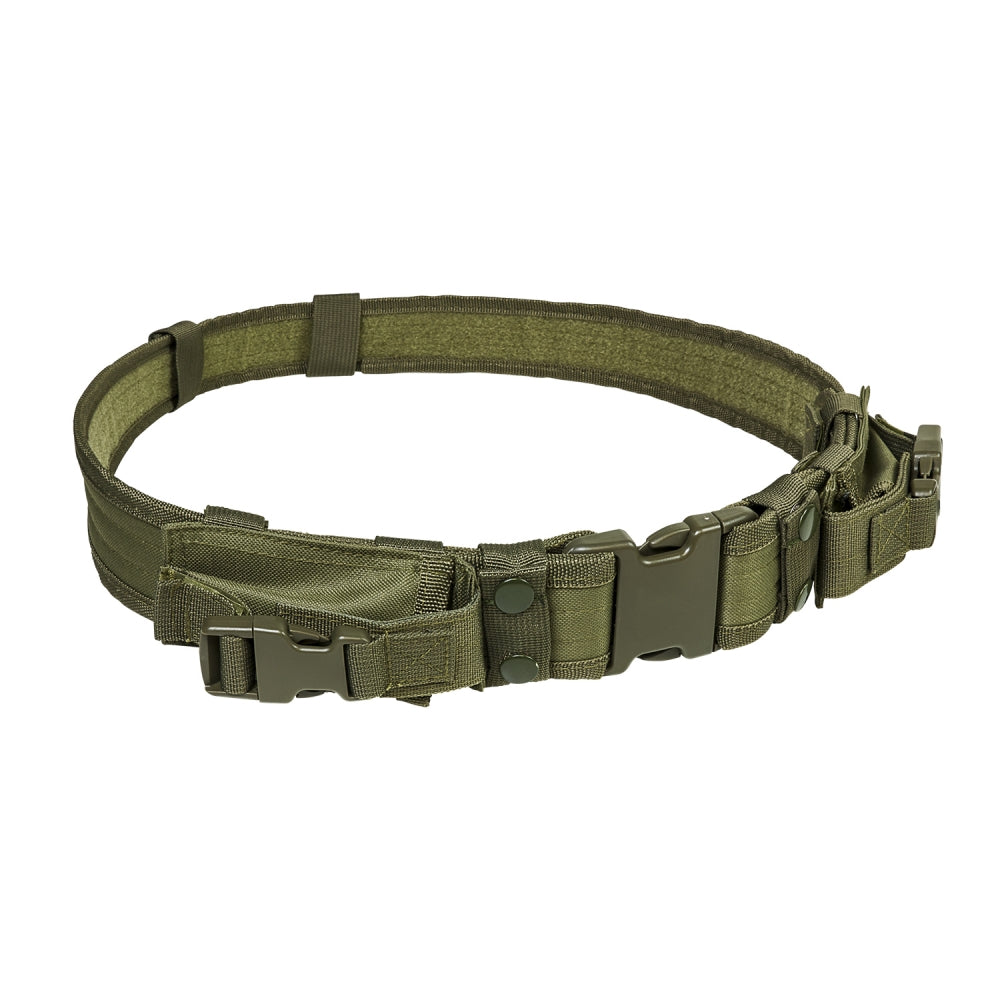 NcSTAR Tactical Belt w/Two Pouches