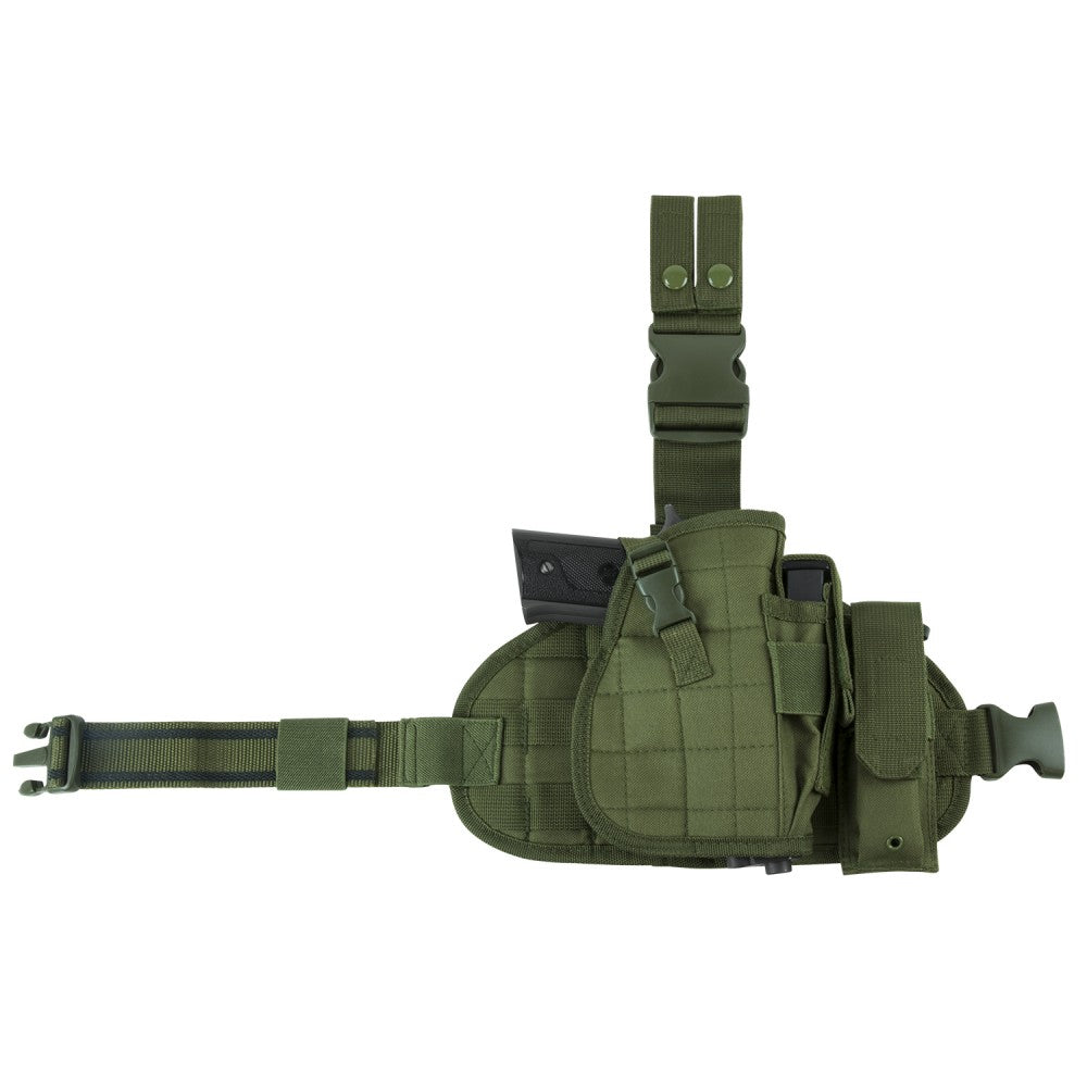 NcSTAR 2956 Drop Leg MOLLE Panel/Holster/MagPch