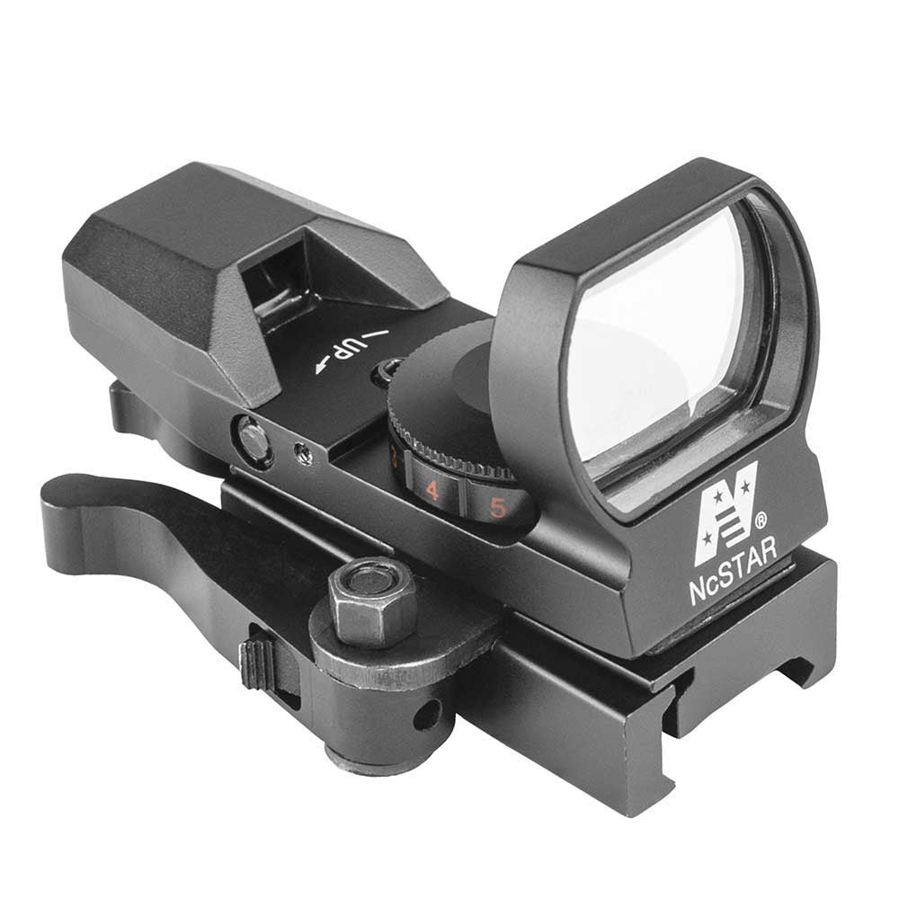 NcSTAR Red & Green Reflex Sight with 4 Reticles and QR Mount