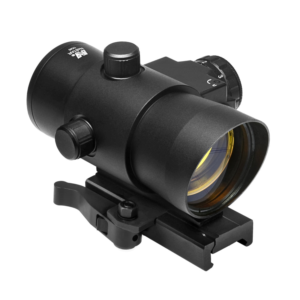 NcSTAR 40mm Red Dot w/Red Laser QR Mount