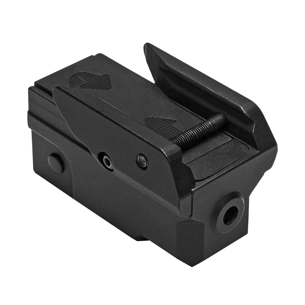 NcSTAR Compact Pistol Blue Laser w/Strobe and KeyMod Undermount