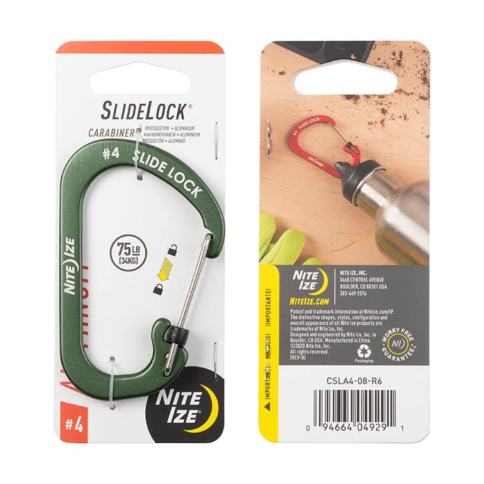 Nite-Ize Slidelock Carabiner Aluminum