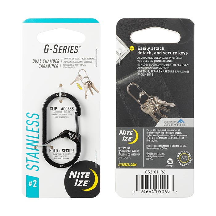 Nite-Ize G-Series Dual Chamber Carabiner