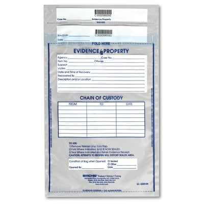 Sirchie Sirchie - Integrity Evidence Bags, 9 x