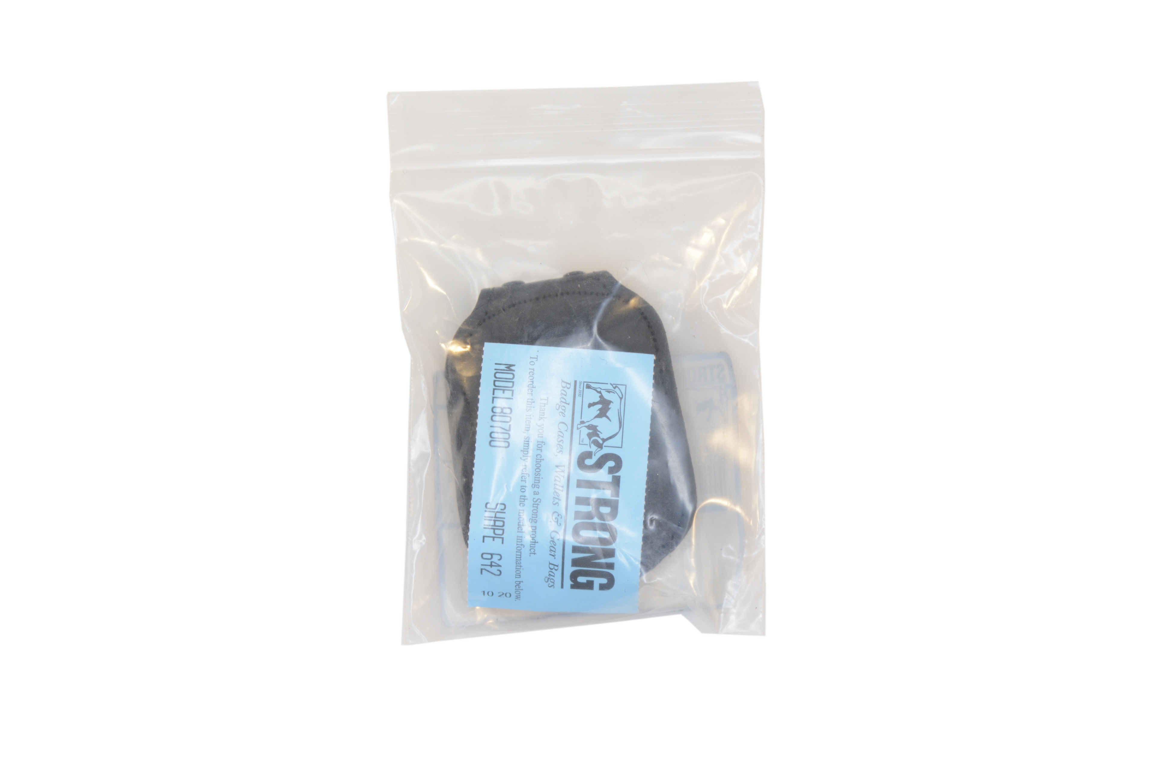 Strong Leather Company badge holder