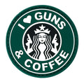 Voodoo Tactical I Love Guns & Coffee Patch