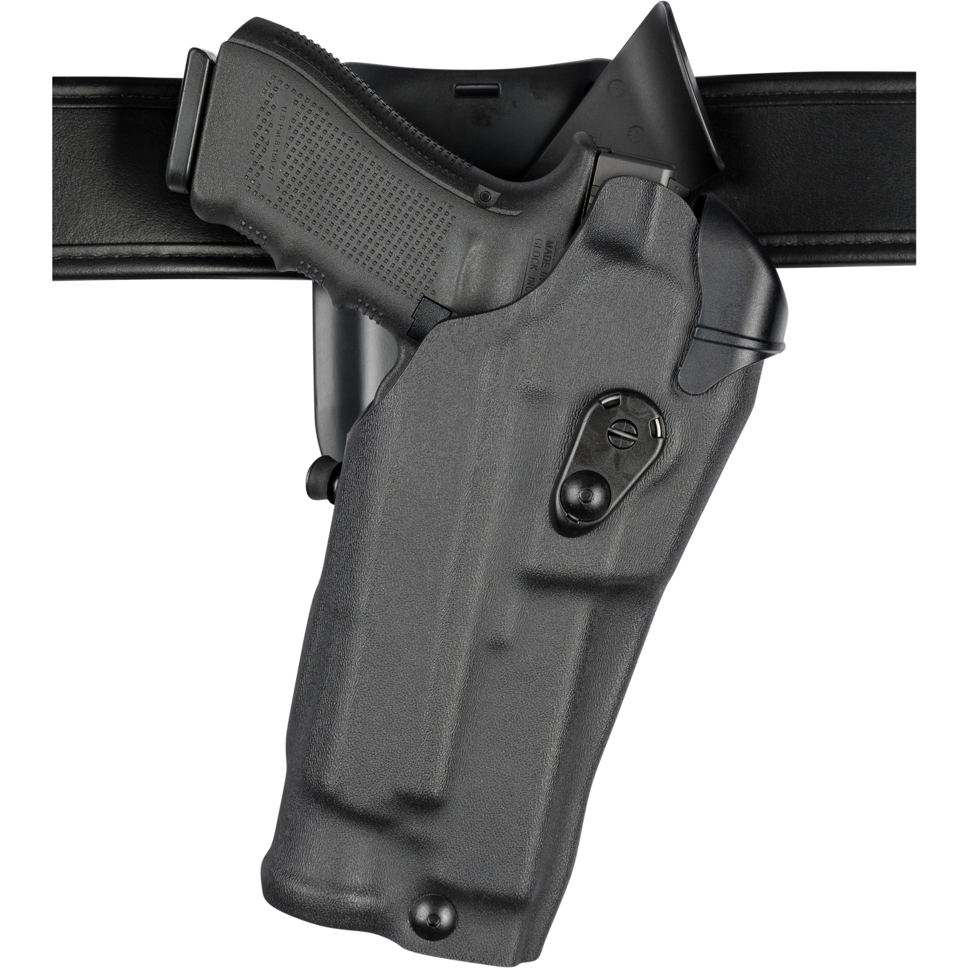 Safariland Model 6395RDS ALS Low-Ride Level I Retention Duty Holster for Glock 17 MOS w/ Light