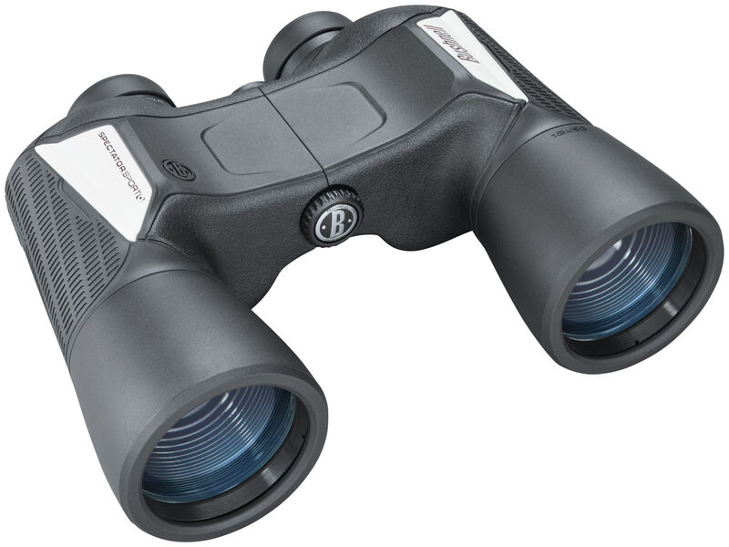 Bushnell 12x50 Spectator Sport Black Porro PermaFocus, Colored Tiles, Box 6L