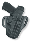 Gould & Goodrich Gold Line 2 Slot Leather Belt Slide Holster