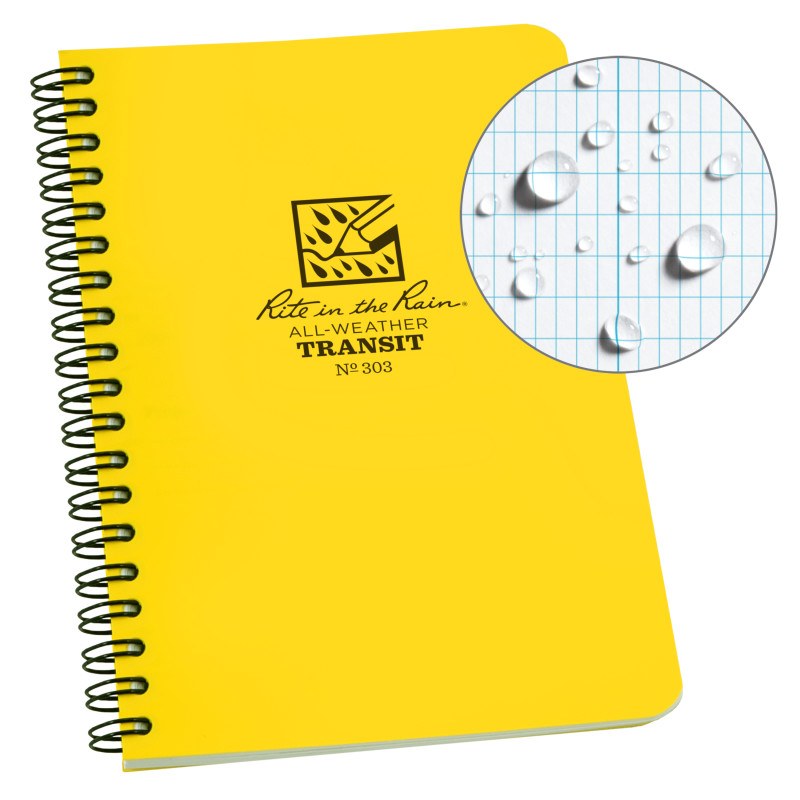 Rite in the Rain Spiral Notebook - Transit