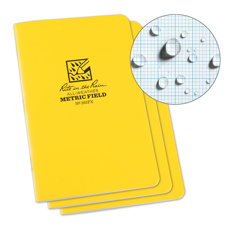 Rite in the Rain Field-Flex Stapled Notebook - 4.625 x 7