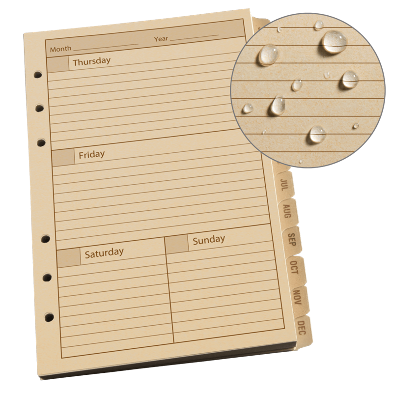 Rite in the Rain Calendar Pack - Weekly