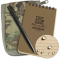 Rite in the Rain Cordura 4.25 x 6 Top Bound Notebook Kit - Tan Book / Multicam Cover