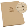 Rite in the Rain Fabrikoid Universal Bound Book - 6.75 x 8.75 - Tan