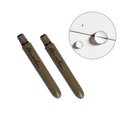 Rite in the Rain All-Weather Pocket Pen - Olive Pen with Black Ink - 2 Pack