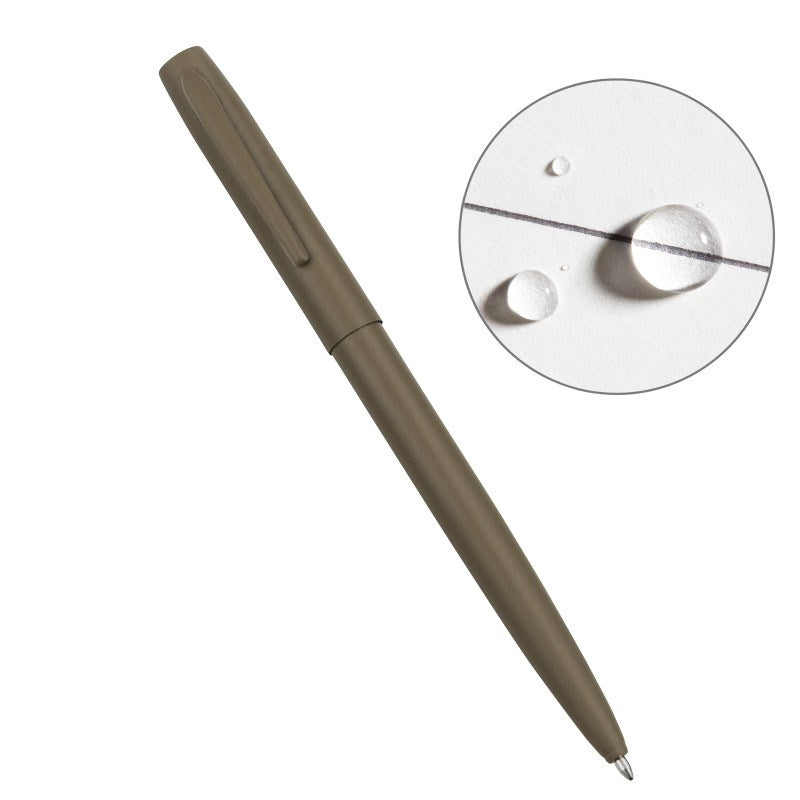 Rite in the Rain All-Weather Metal Clicker Pen - Flat Dark Earth