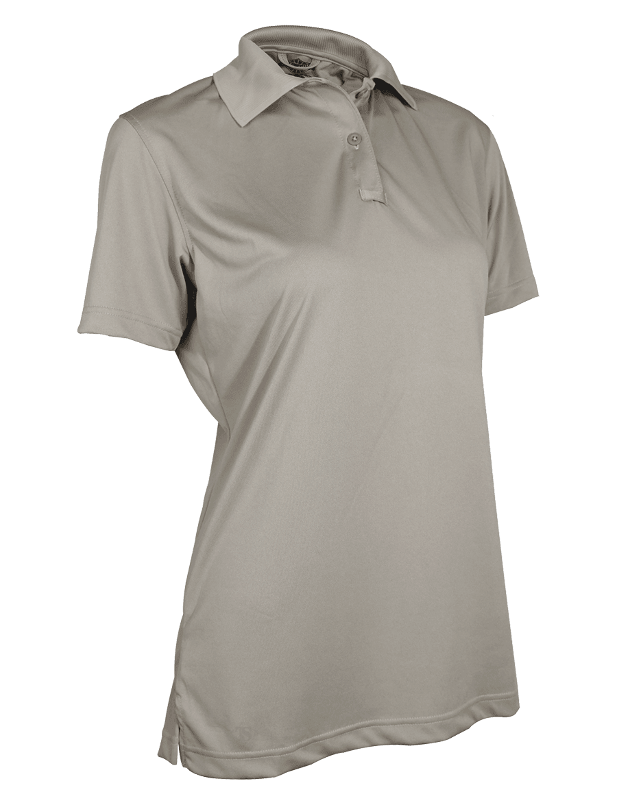 TRU-SPEC POLO SHIRT, 24-7 WOMEN'S SIL TAN PERFORMANCE S/S, XS