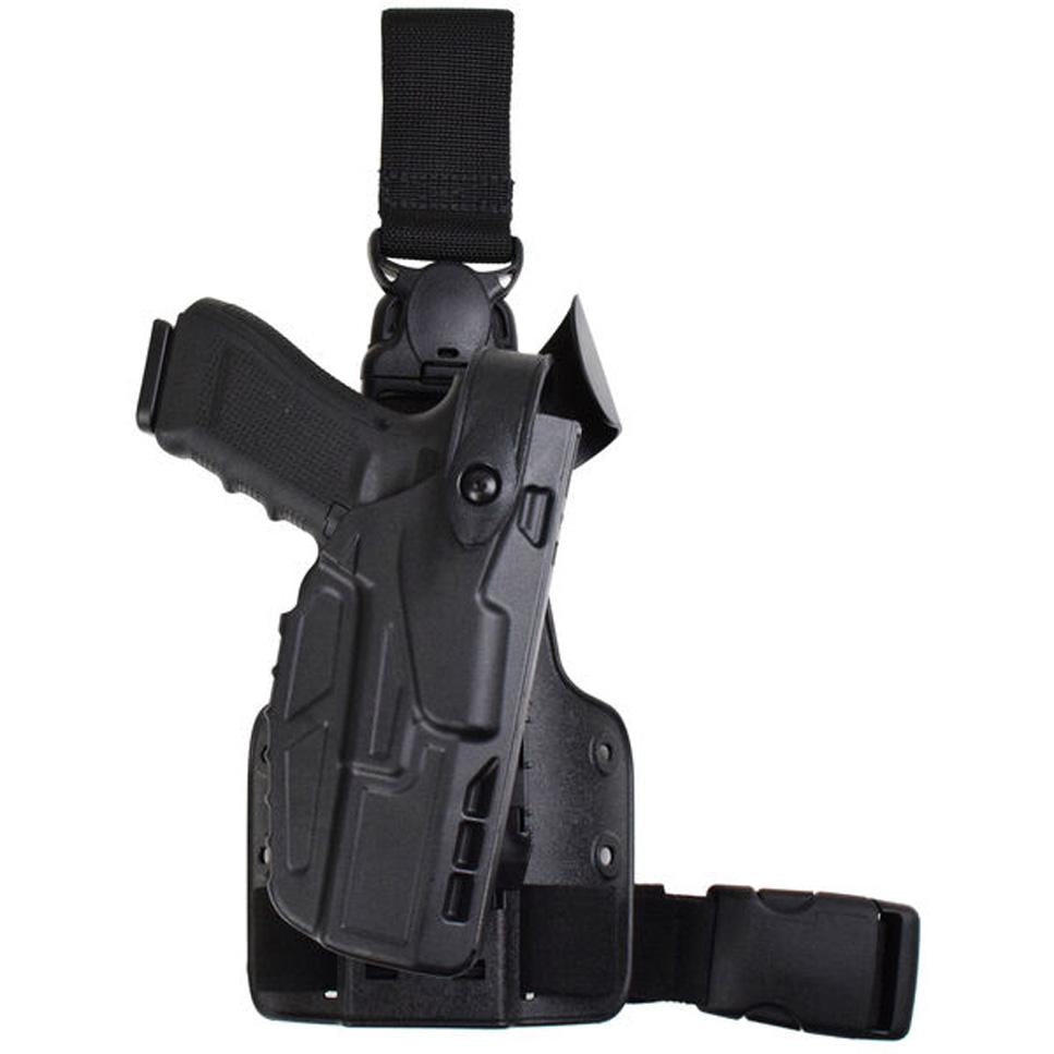 Safariland Model 7005 7TS SLS Tactical Holster w/Quick Release Leg Strap for Taser X26P