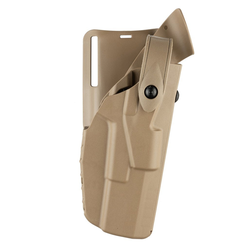 Safariland Model 7285 7TS SLS Low-Ride, Level II Retention Duty Holster for Smith & Wesson M&P 9 w/ Light
