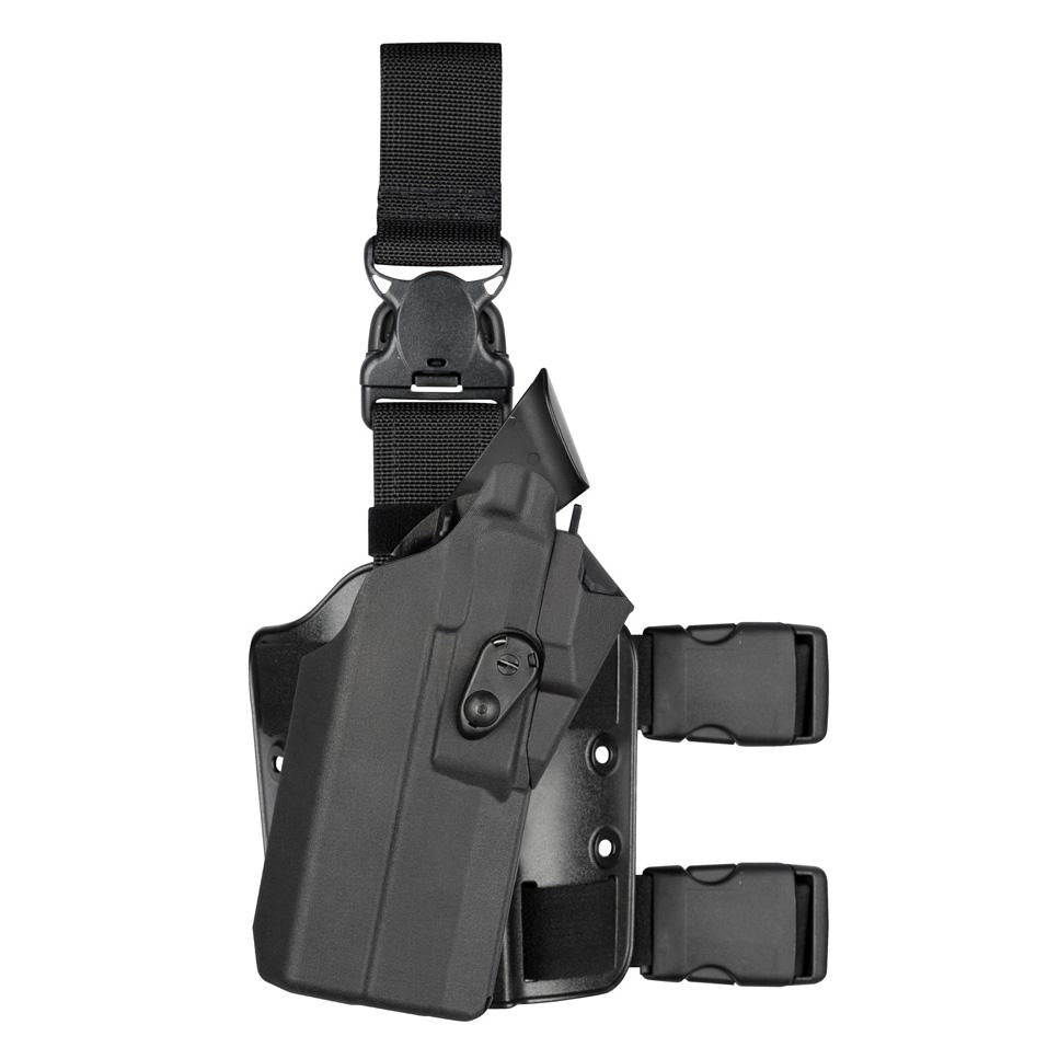 Safariland Model 7355RDS 7TS ALS Tactical Holster w/ Quick Release for Glock 19 w/ Compact Light