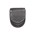 Aker Leather Round Handcuff Case