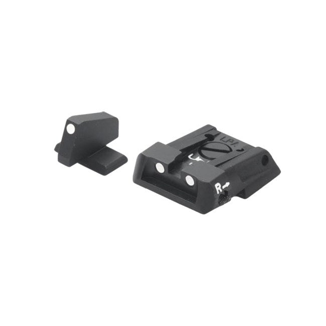 Beretta White Dot Adjustable Sight Kit for APX