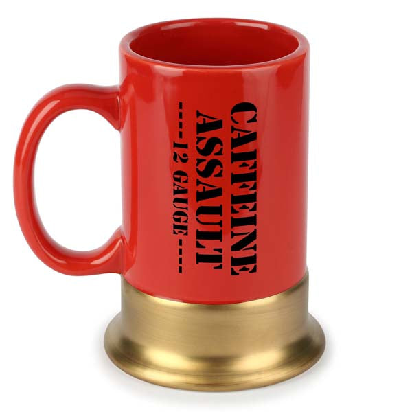 Caliber Gourmet Caffeine Assault Mug 12 Gauge