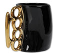 Caliber Gourmet Brass Knuckle Mug