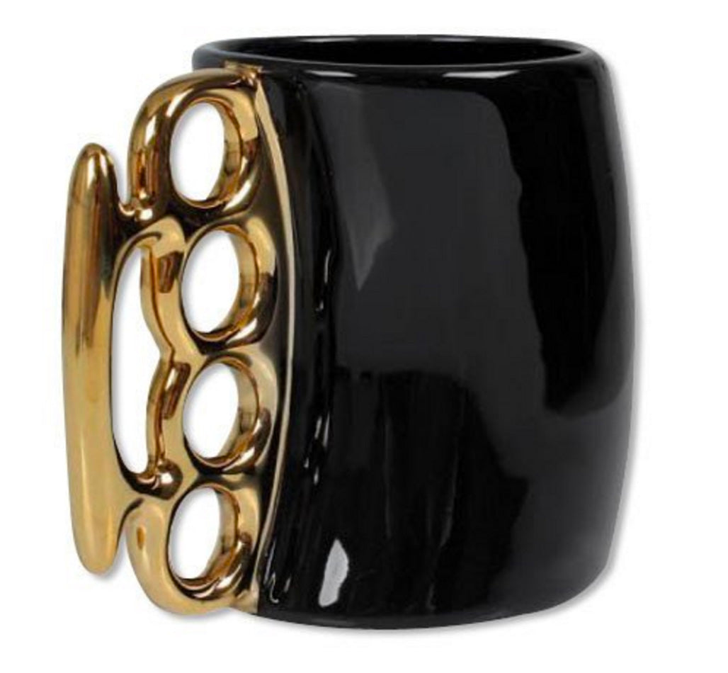 Caliber Gourmet Brass Knuckle Mug