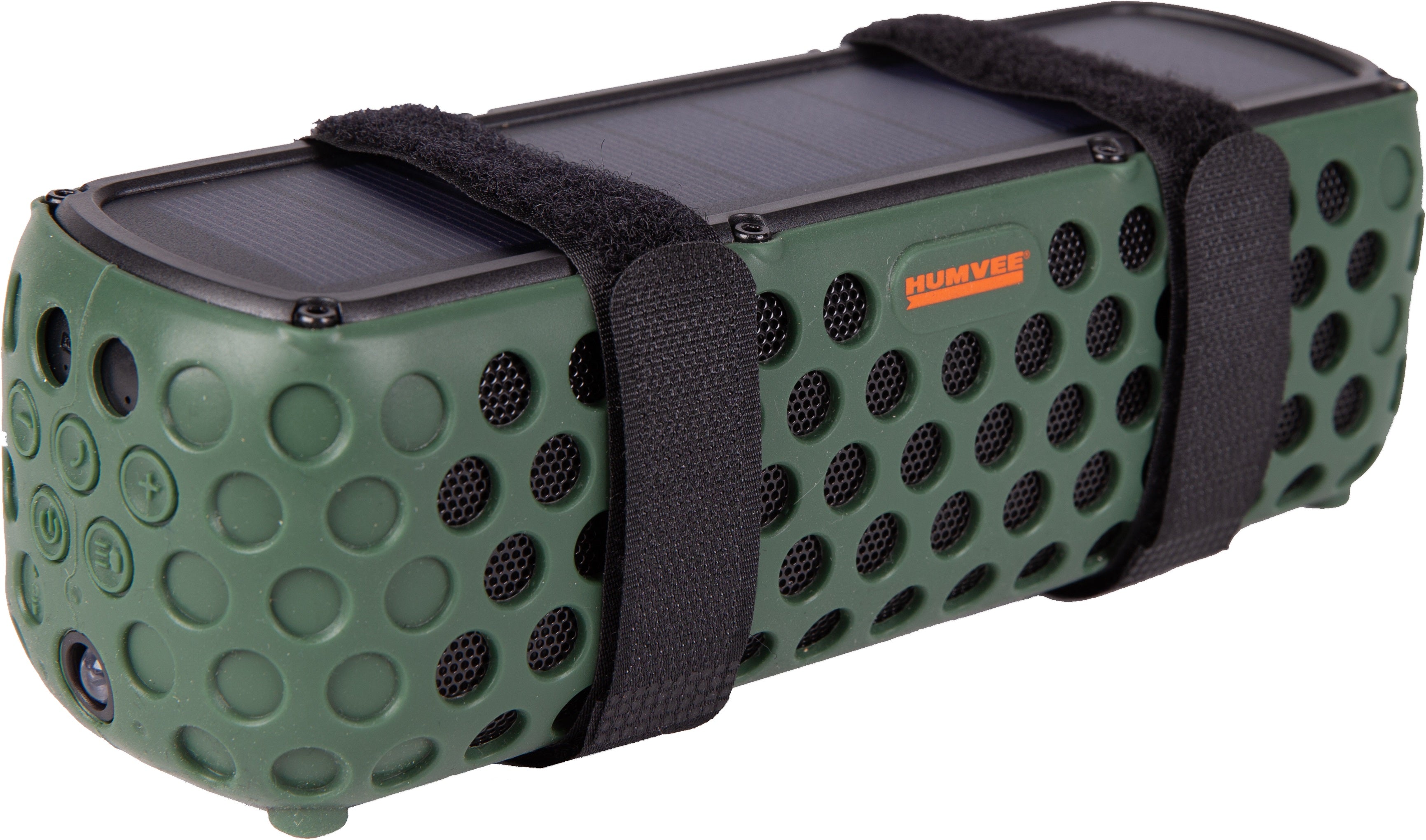 Humvee Portable Solar Bluetooth Speaker w/ LED Light