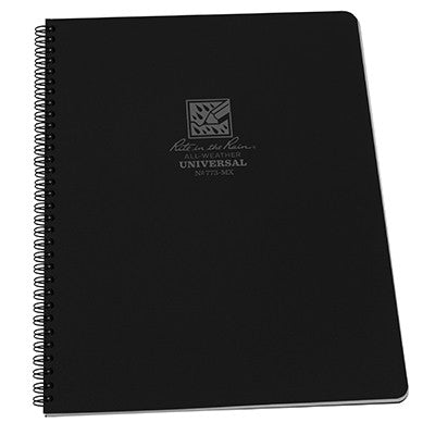 Sirchie All-Weather Side Spiral Notebook (8 1/2'' x 11'')