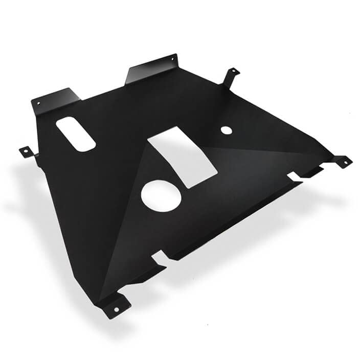 Pro-Gard Industries Ford Interceptor Utility 2013-2019 - Black Powder Coated Steel Skid Plate