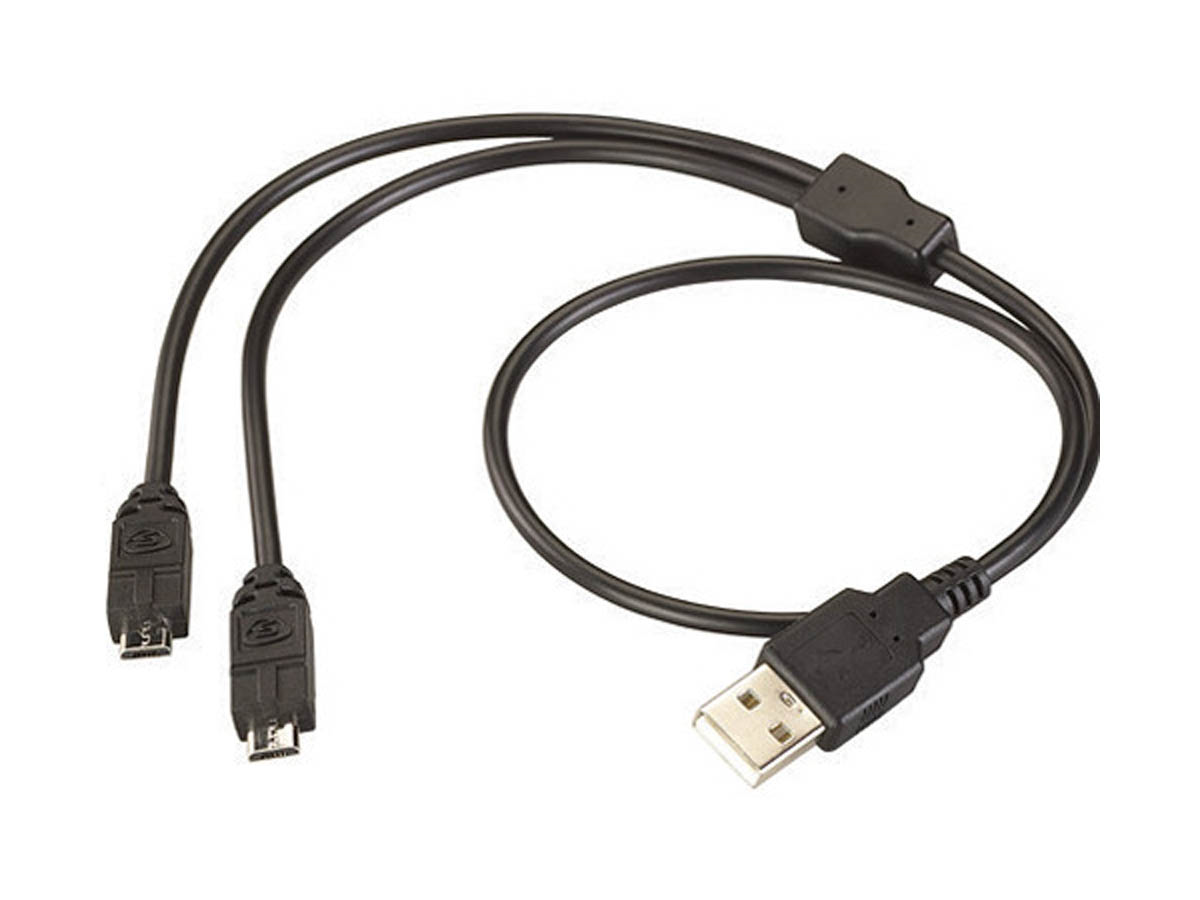 Streamlight USB Cord - Y-split