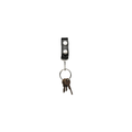 Boston Leather Belt Keeper With Key Snap