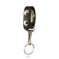 Boston Leather Belt Keeper With Key Snap