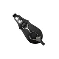 Boston Leather Key Holder With Protective Flap