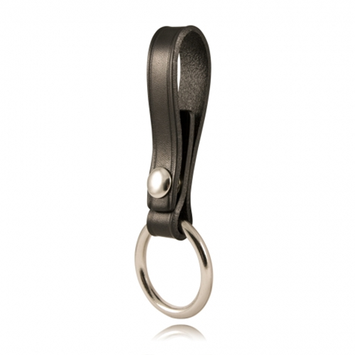 Boston Leather 1 1/2 Steel Baton Ring