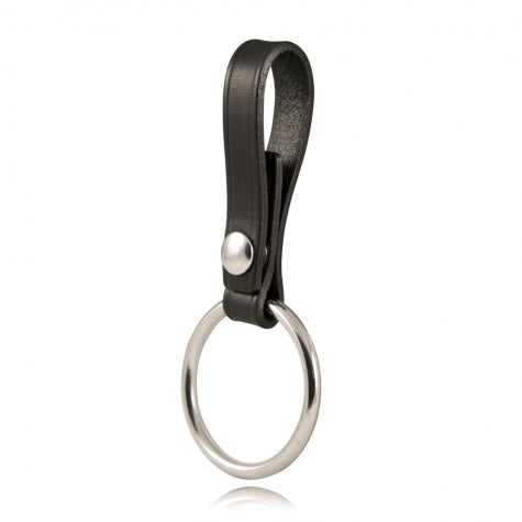 Boston Leather 2 D-Cell Flashlight Steel Ring