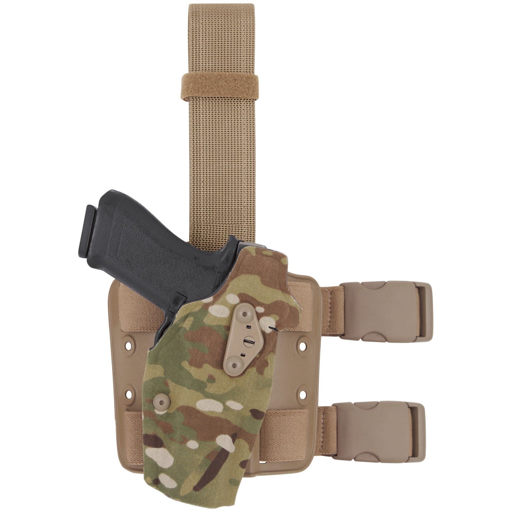 Safariland Model 6354DO ALS Optic Tactical Holster for Glock 19 Gens 1-4 w/ Light